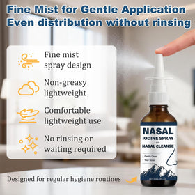 Spray nasal KLIFE dans un sac à main, utilisation en voyage