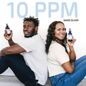 Spray Silver Biotics 10 PPM avec son bouchon