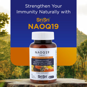 Sri Sri Products NAOQ19 complément alimentaire 90 capsules en utilisation