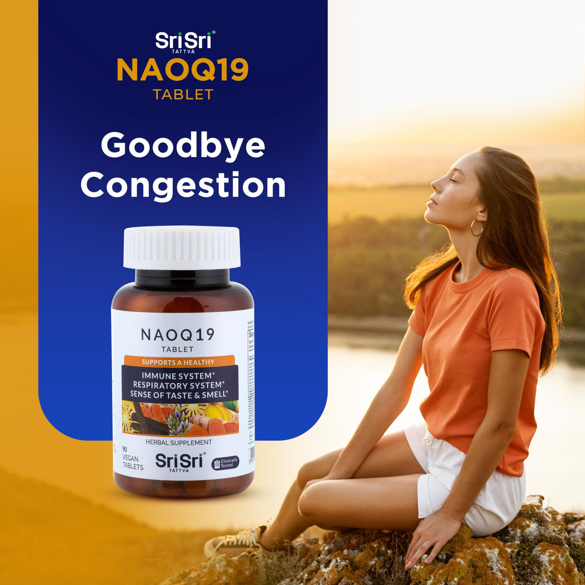 Sri Sri Products NAOQ19 complément alimentaire 90 capsules ouvertes