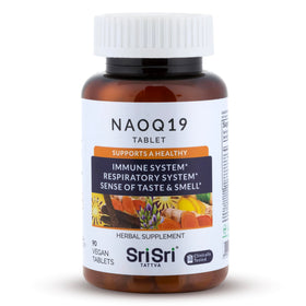 Sri Sri Products NAOQ19 complément alimentaire 90 capsules vue de face