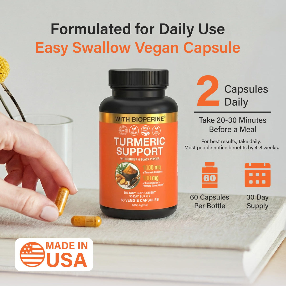 SS SLEEVE STARS complément curcuma 1000mg en ambiance
