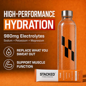 STACKED FITNESS HYDRATION Mélange de Créatine + Électrolytes 18 Sachets
