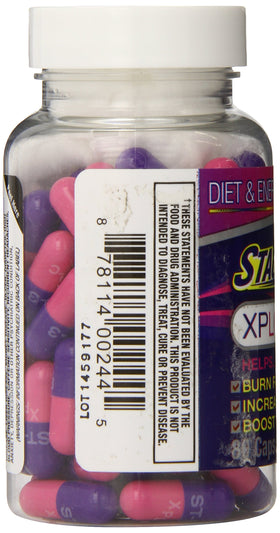 STACKER 2 Stacker 3 XPLC 80 Capsules avec dosage visible