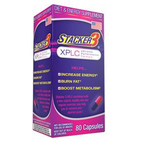 Stacker 3 XPLC 80 capsules emballage avec détails du produit