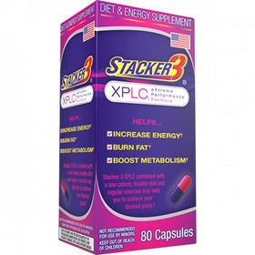 Stacker 3 XPLC Complément Alimentaire 100g Capsules vue arrière