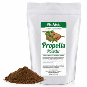 Stakich Poudre de Propolis d'Abeille 95% Pure 118g vue de face