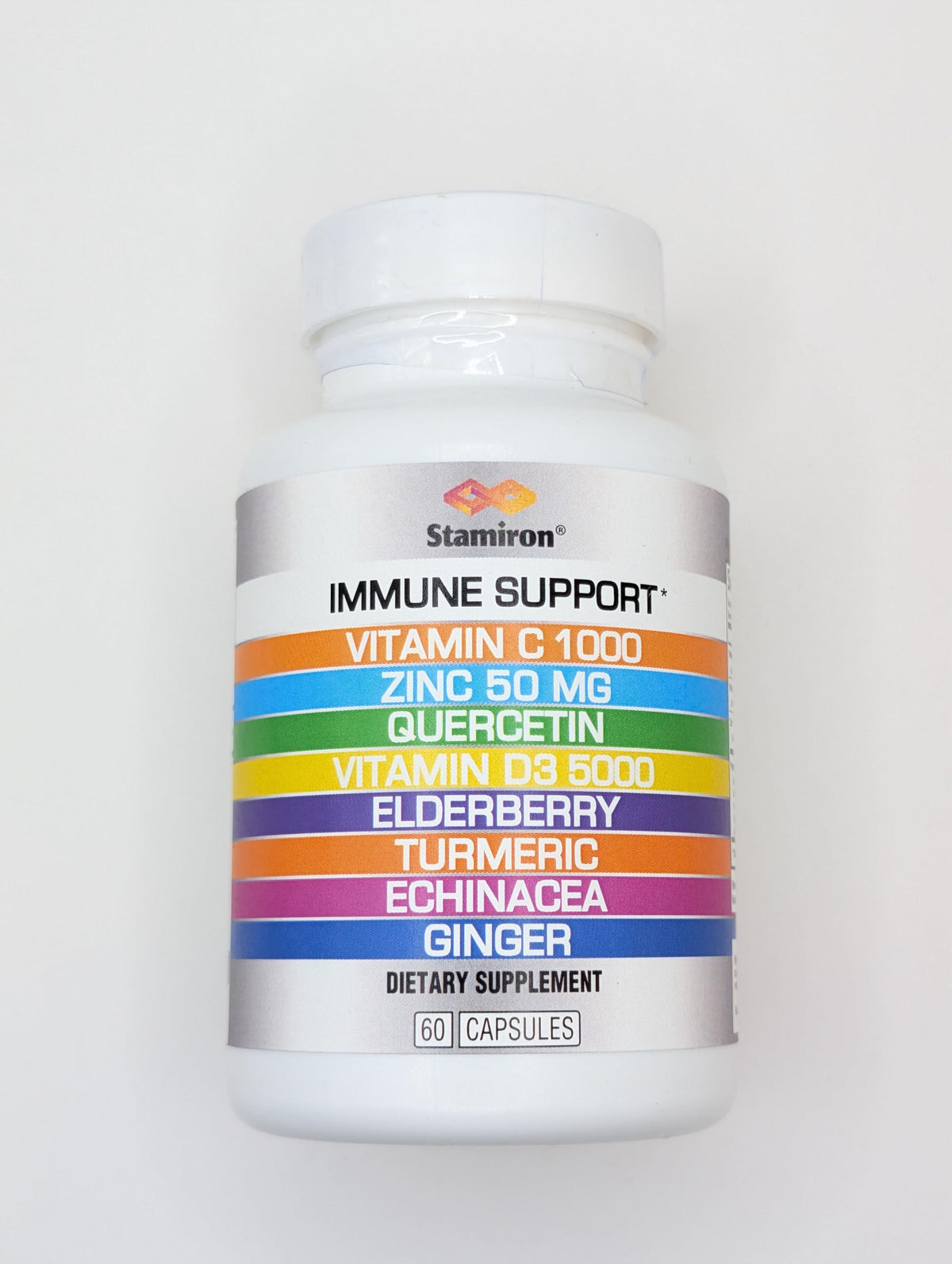 Stamiron 8 en 1 Complément Alimentaire avec Zinc et Vitamines