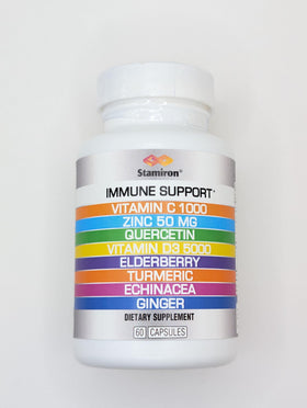 Stamiron 8 en 1 Complément Alimentaire avec Zinc et Vitamines