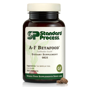 Standard Process A-F Betafood 360 comprimés vue de face