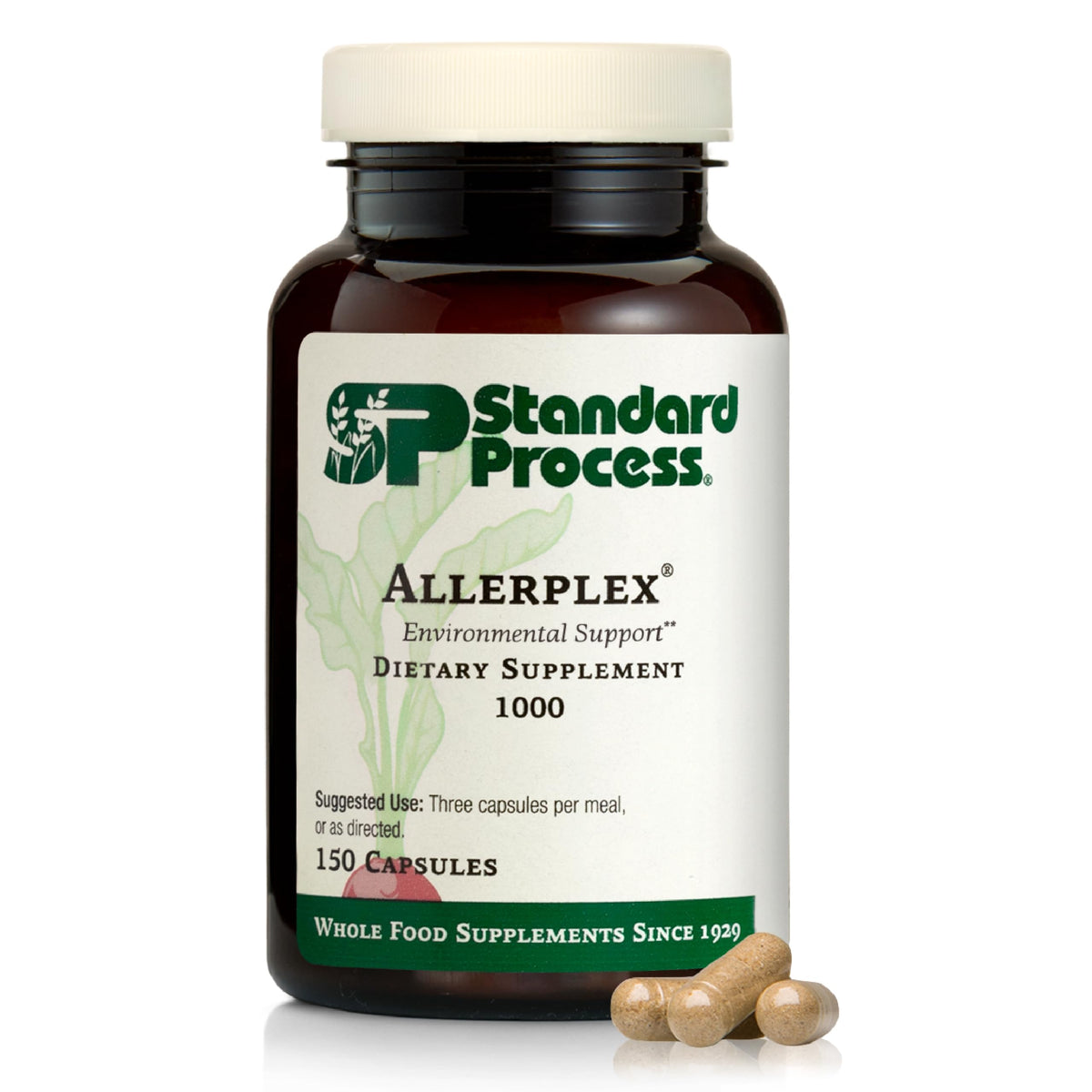 Standard Process Allerplex 150 Capsules - vue avant de l'emballage
