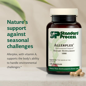 Standard Process Allerplex 150 Capsules - vue latérale de l'emballage