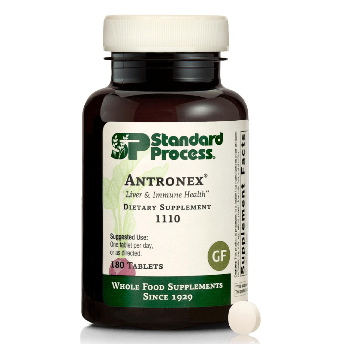 Standard Process Antronex 180 comprimés vue de face