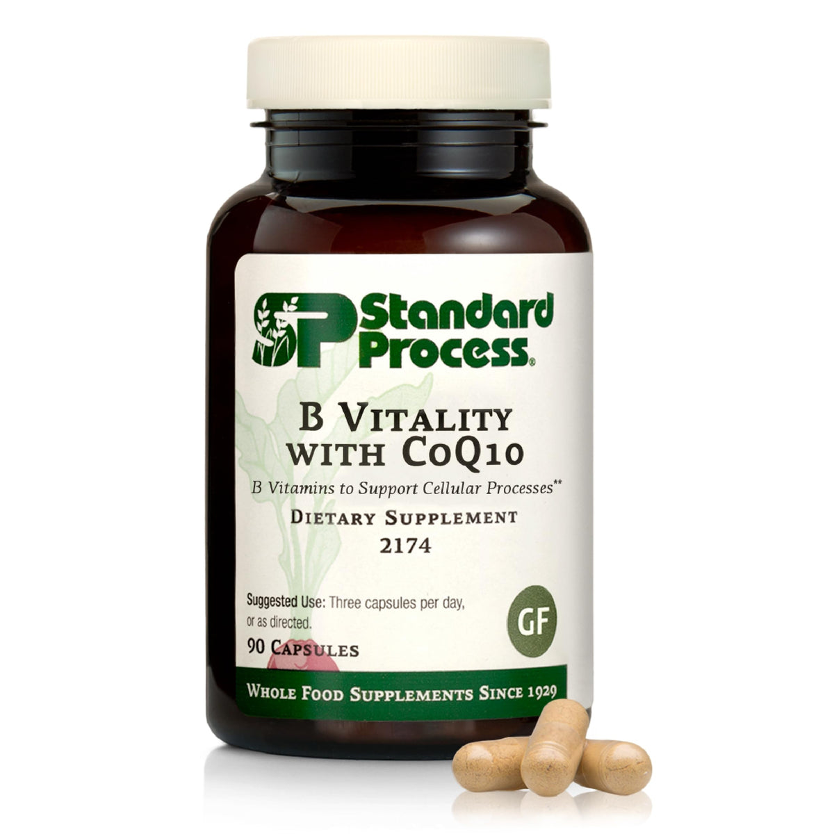 Standard Process B Vitality 90 capsules vue avant avec emballage
