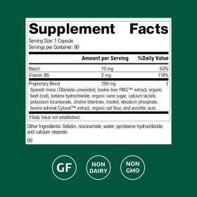 Standard Process Betacol capsules avec étiquette