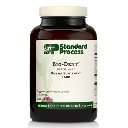 Standard Process Bio-Dent 800 comprimés vue de face