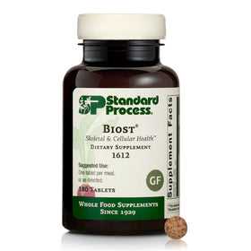 Standard Process Biost 180 comprimés vue avant avec étiquette