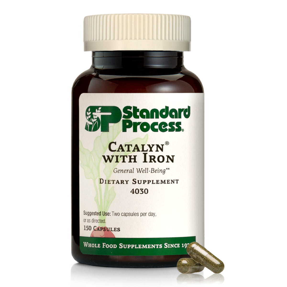 Standard Process Catalyn avec Fer 150 capsules vue de face