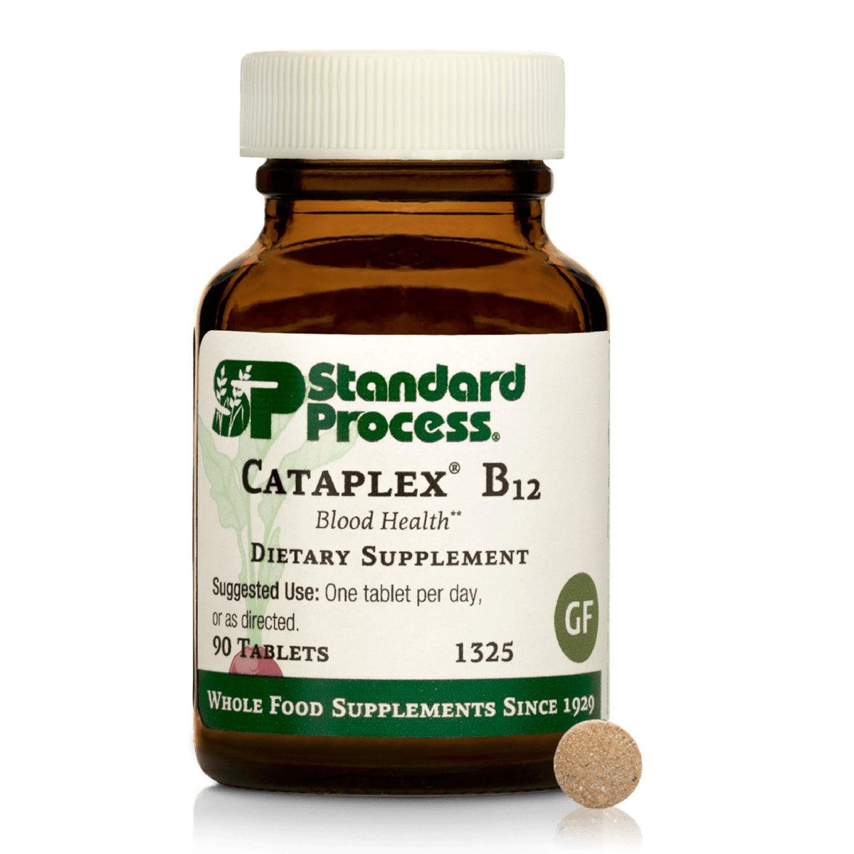 Standard Process Cataplex B12 90 comprimés vue avant