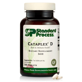 Standard Process Cataplex D 360 comprimés vue de face