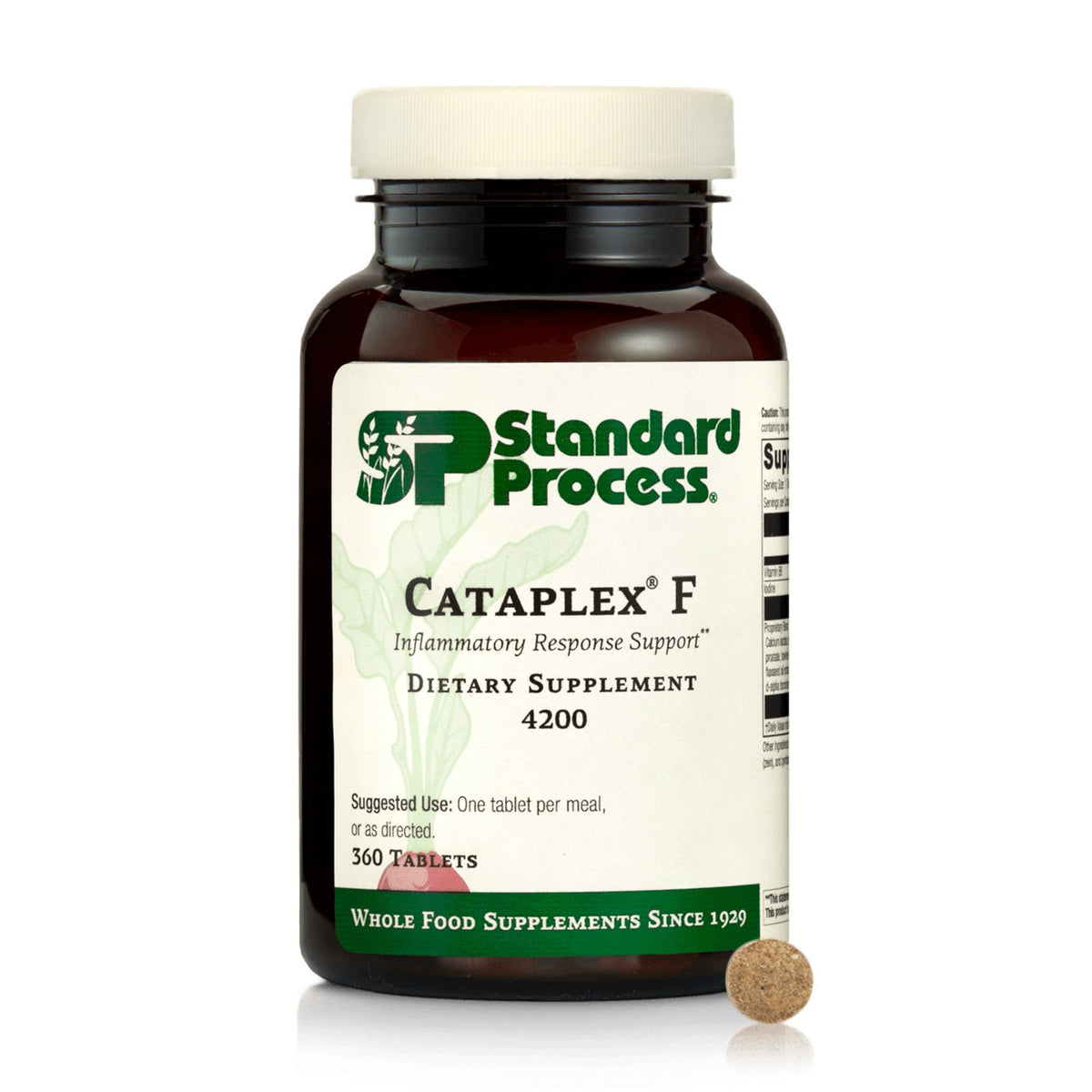 Standard Process Cataplex F 360 comprimés vue avant