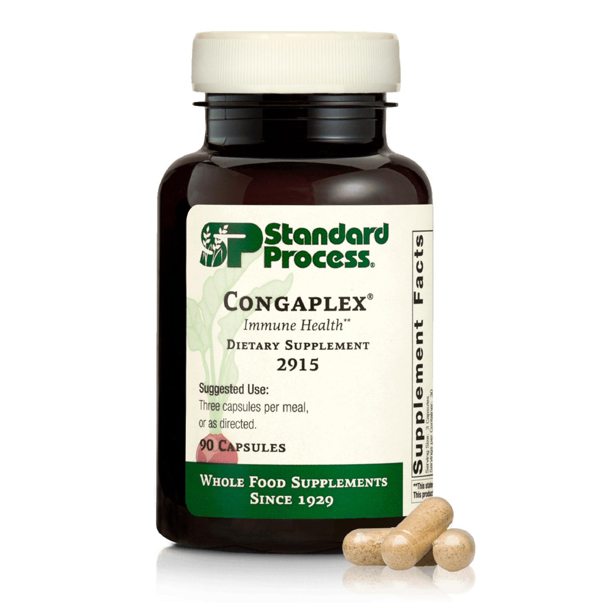 Standard Process Congaplex 90 capsules vue de face