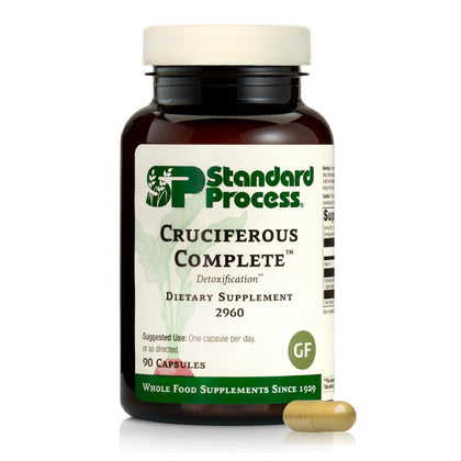 Standard Process Cruciferous Complete 90 capsules vue de face