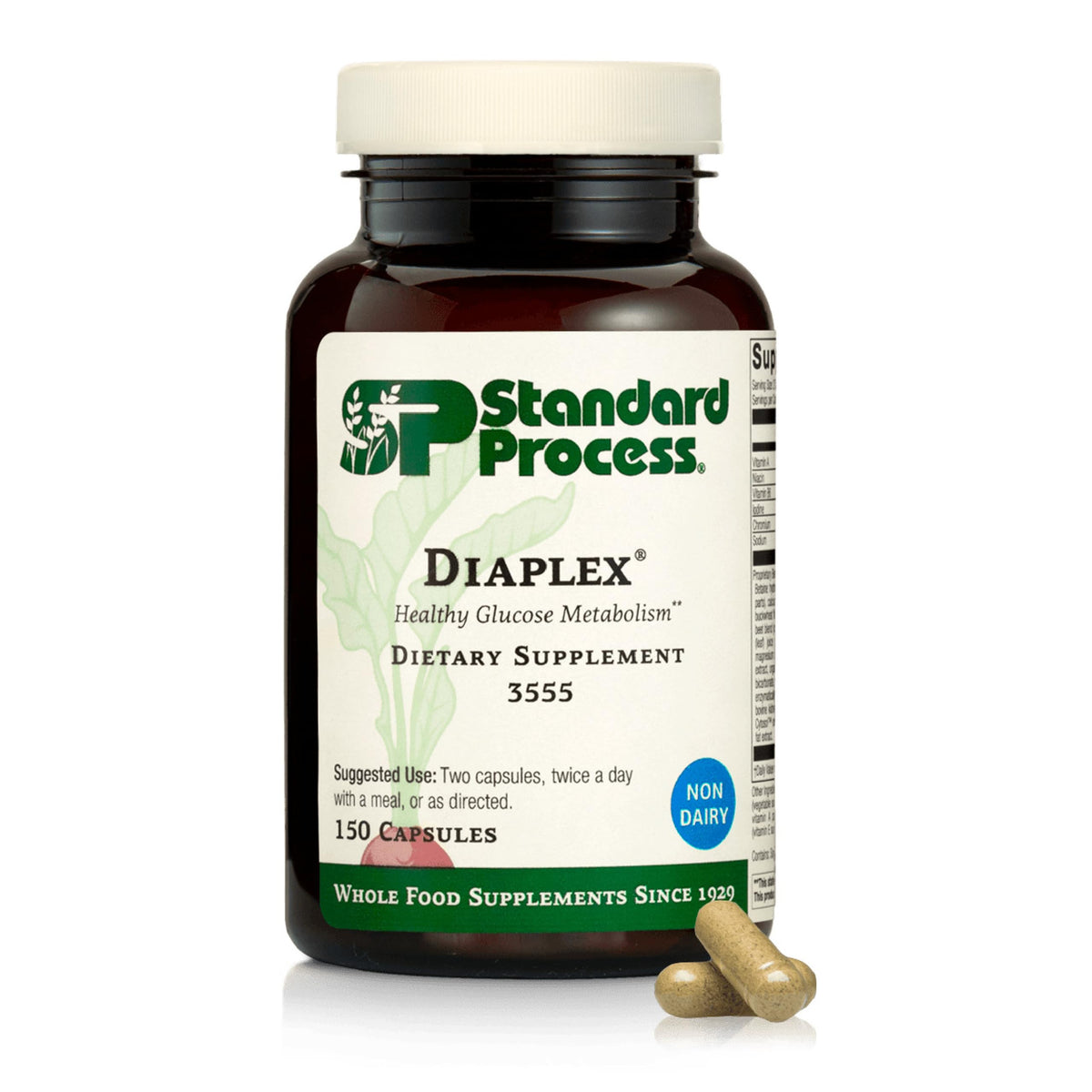 Standard Process Diaplex 150 capsules vue de face