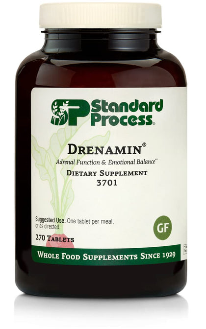 Standard Process Drenamin 270 comprimés vue de face