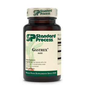 Standard Process Gastrex 90 capsules arrière avec étiquette