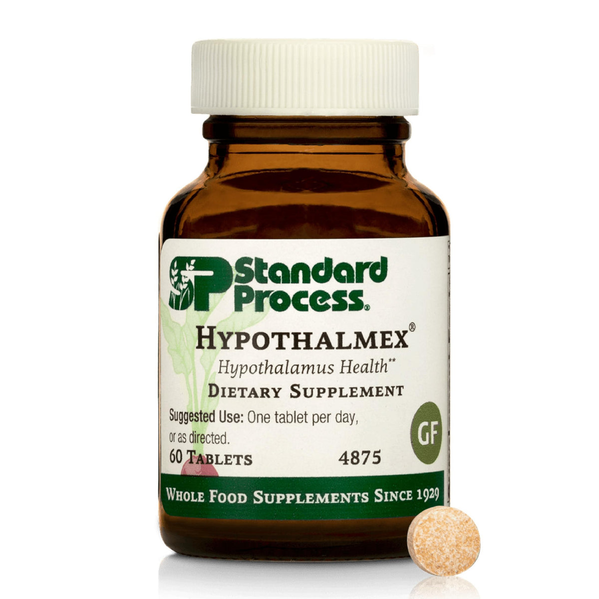 Standard Process Hypothalmex 60 comprimés vue de face