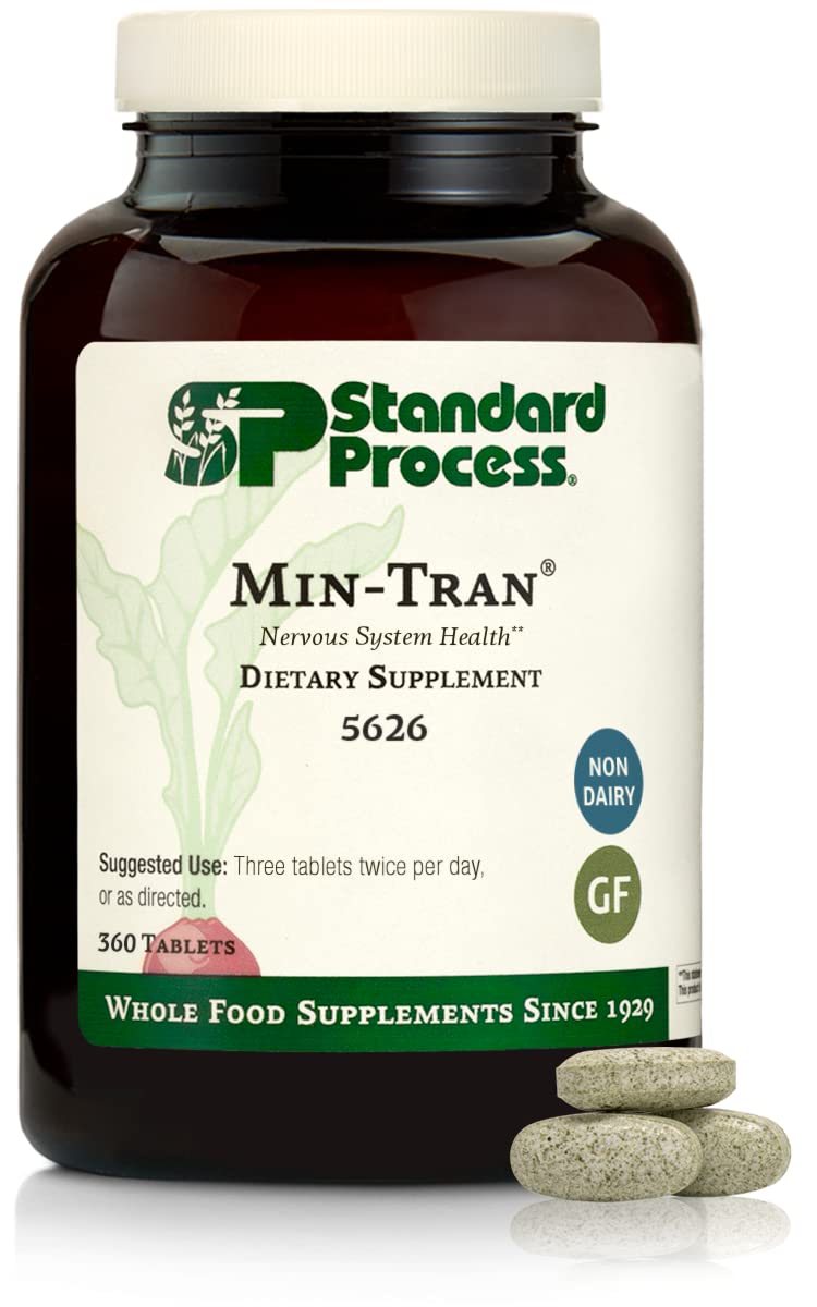 Standard Process Min-Tran 360 tablettes packaging avant