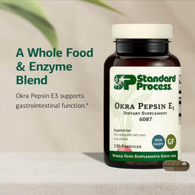 Standard Process Okra Pepsin E3 150 capsules - emballage