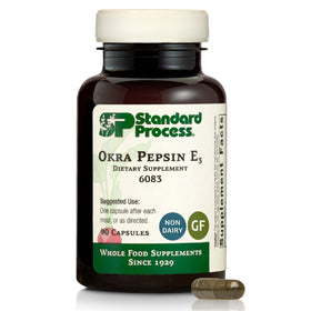 Standard Process Okra Pepsin E3 90 capsules vue de face