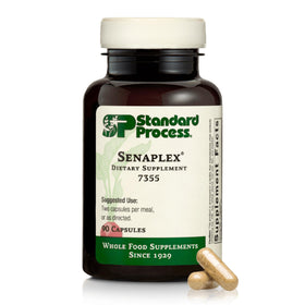 Standard Process Senaplex 90 capsules avant de l'emballage