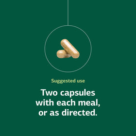 Standard Process Senaplex 90 capsules avec une cuillère à côté
