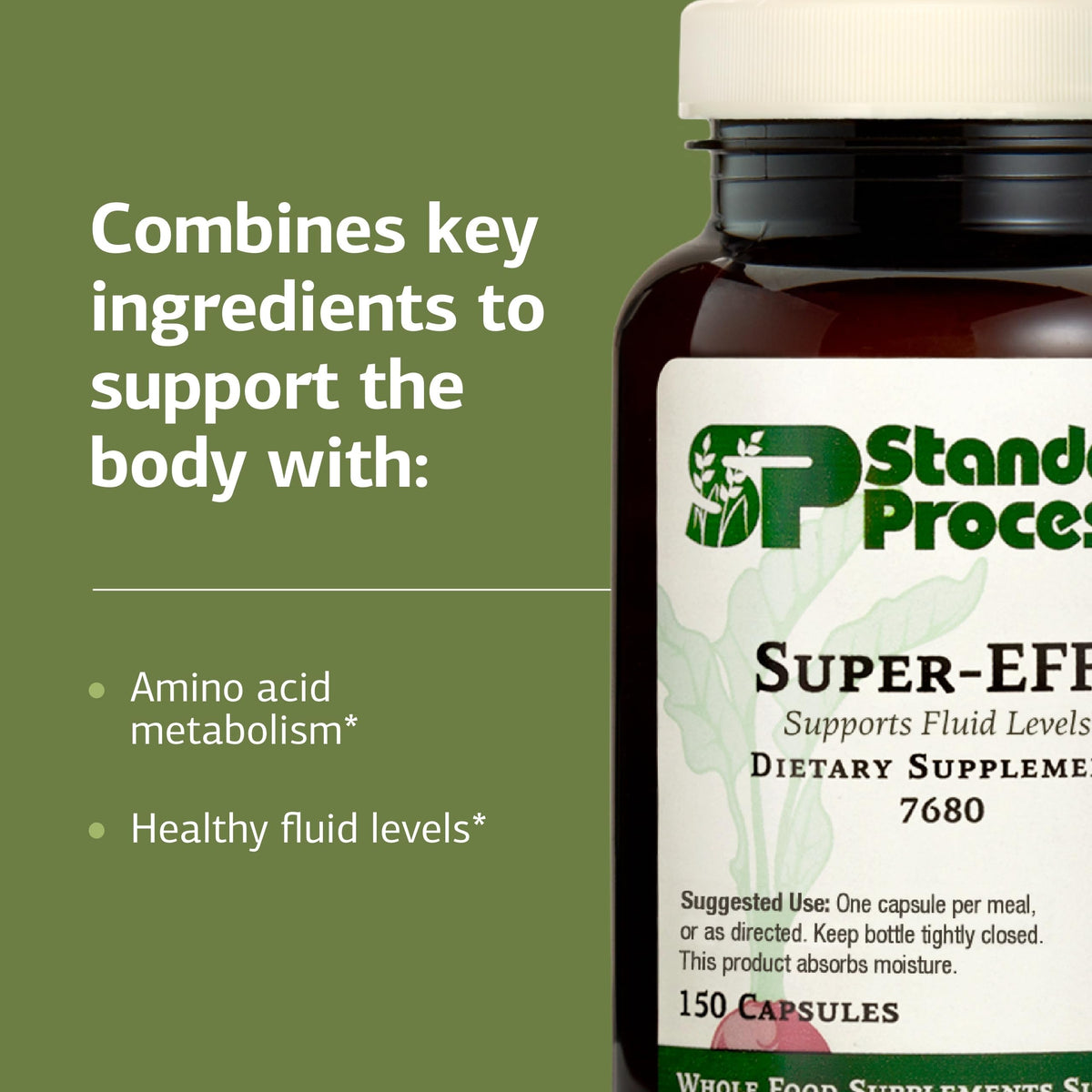 Standard Process Super-EFF 150 Capsules avec étiquette