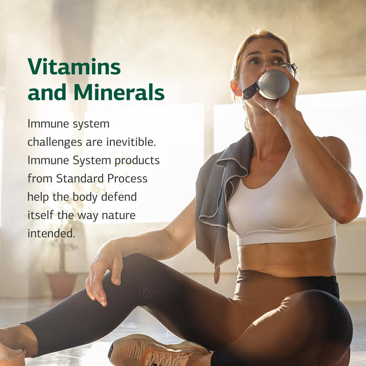 Standard Process Zinc Chelate 180 comprimés dans un environnement de cuisine