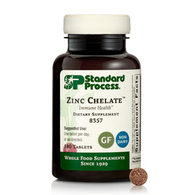 Standard Process Zinc Chelate 180 comprimés vue de face