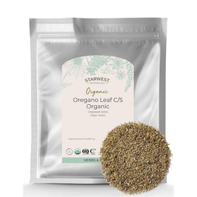 Starwest Botanicals Origan bio 481g, vue avant du paquet