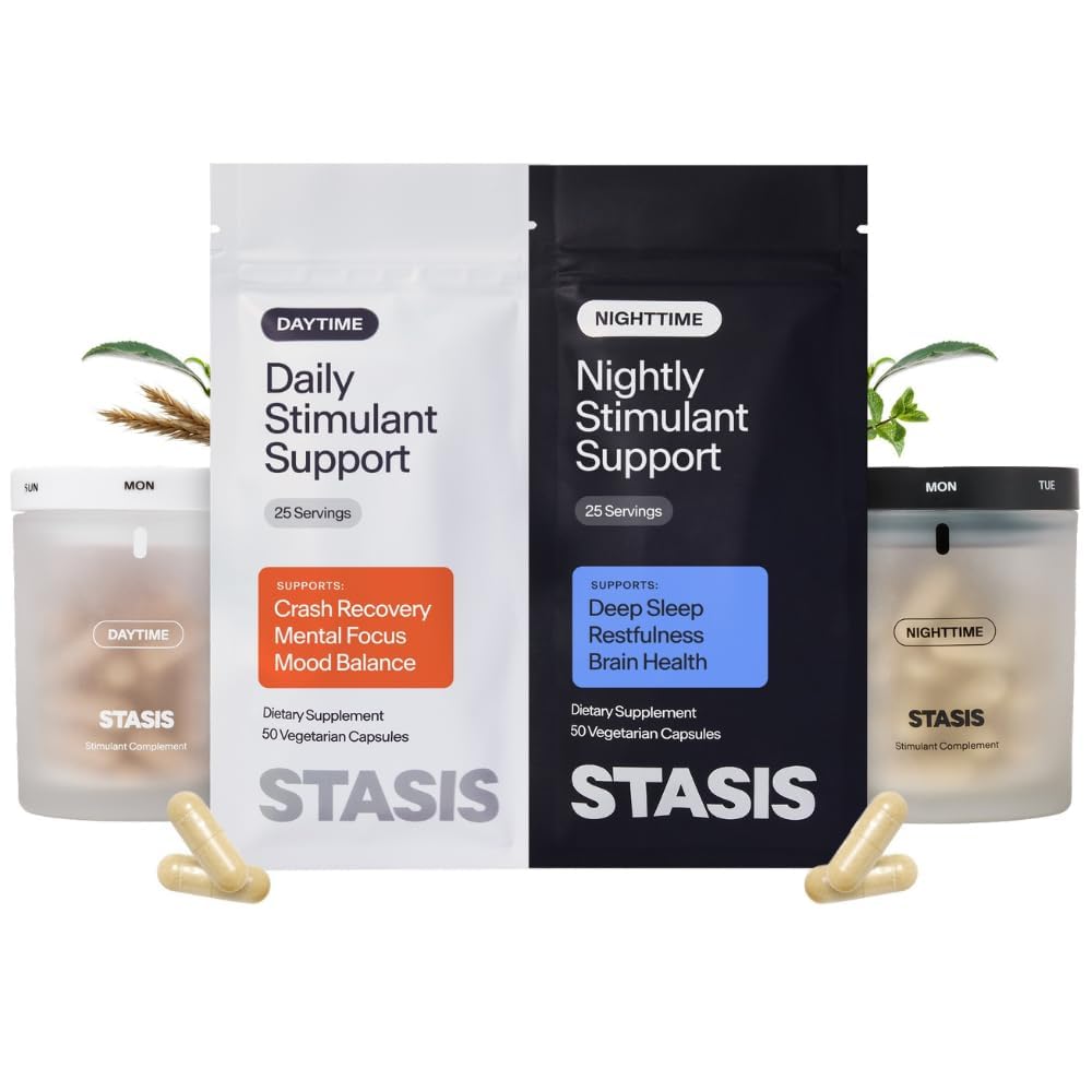 STASIS Complément Alimentaire Cycle Complet Jour et Nuit - emballage avant