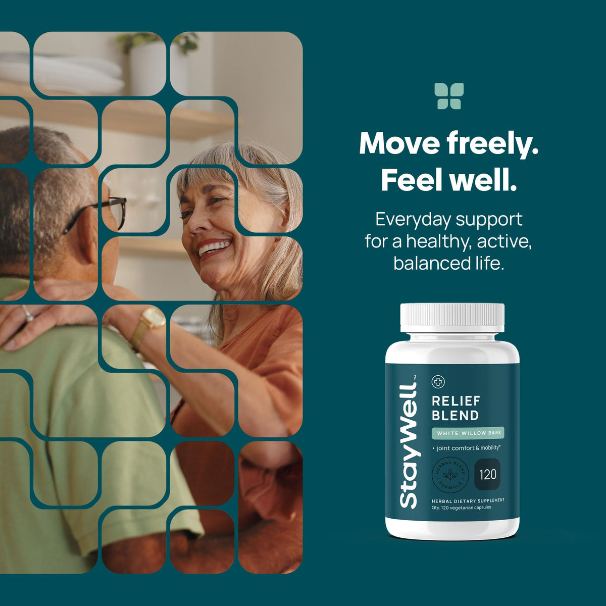 Stay-Well Naturals complément alimentaire 120 capsules en milieu naturel