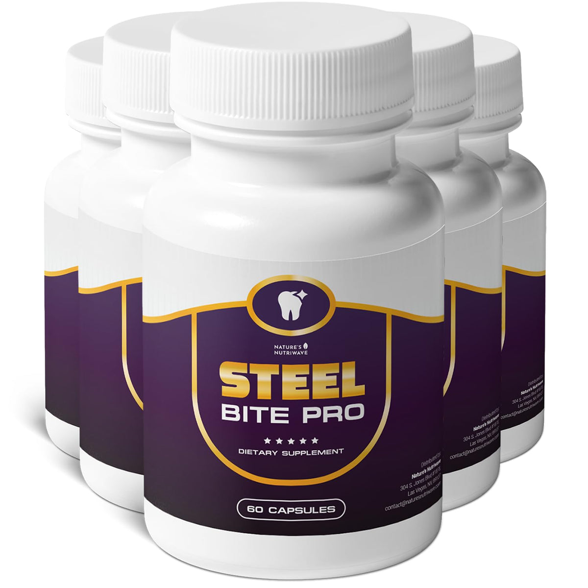 Steel Bite Pro complément alimentaire oral 60 Ct avant