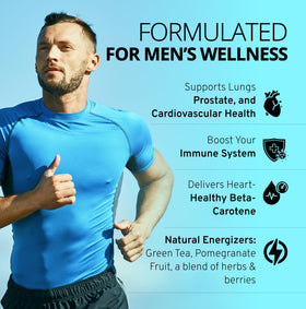 Stellar Labs Multivitamines Végétaliennes pour Hommes, prise de capsules
