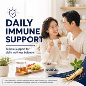 Stellar Secret Ginseng Rouge Coréen 1000mg capsules en lifestyle