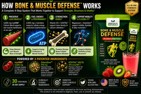 Stick de Défense Os & Muscles, mélange dans un verre d'eau