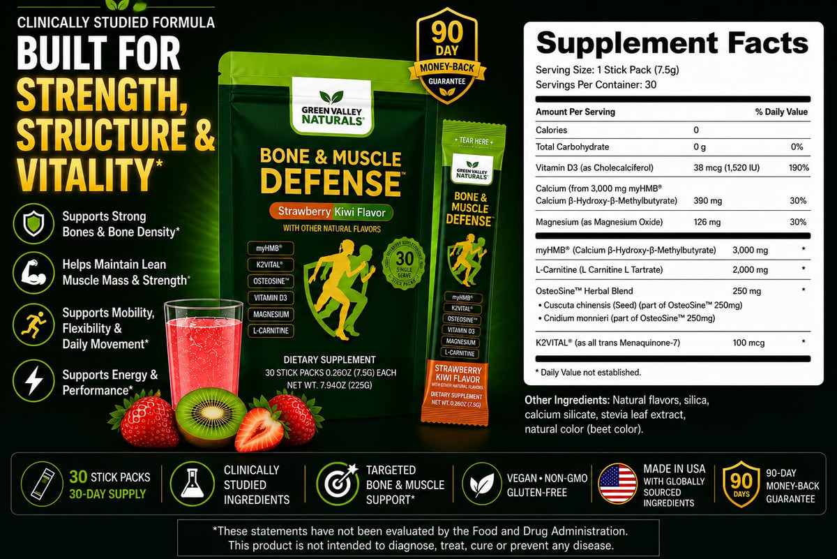 Stick de Défense Os & Muscles, sachets prêts à emporter