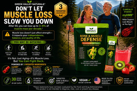 Stick de Défense Os & Muscles, vue avant avec sachet individuel