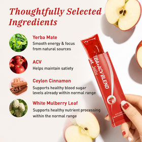 Stick de gelée de vinaigre de cidre de pomme LeafStory ouvert