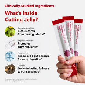 Stick de gelée FOODOLOGY en situation, pratique à transporter